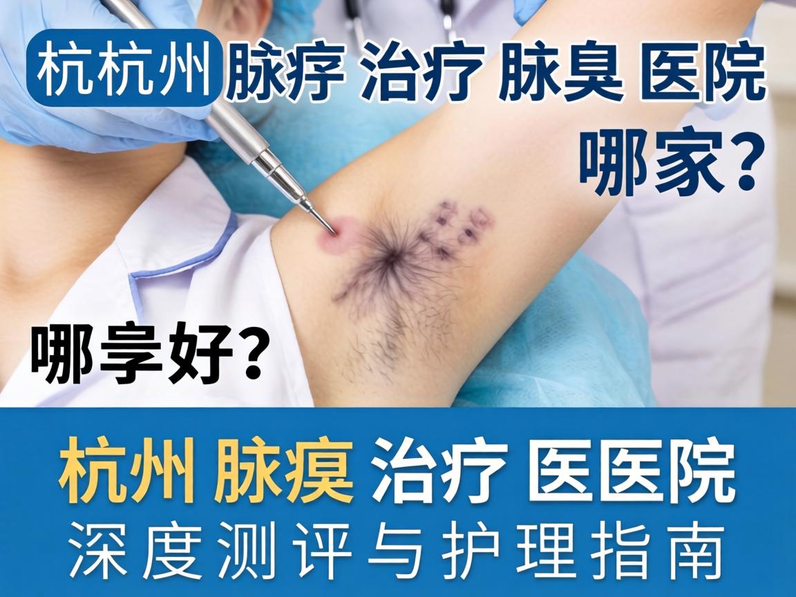 杭州治疗腋臭医院哪家好？杭州腋臭治疗医院深度测评与护理指南