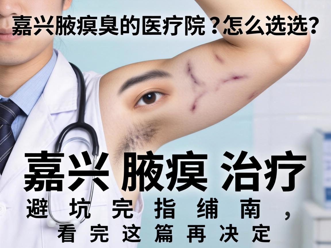 嘉兴腋臭医院怎么选？嘉兴腋臭治疗避坑指南，看完这篇再决定