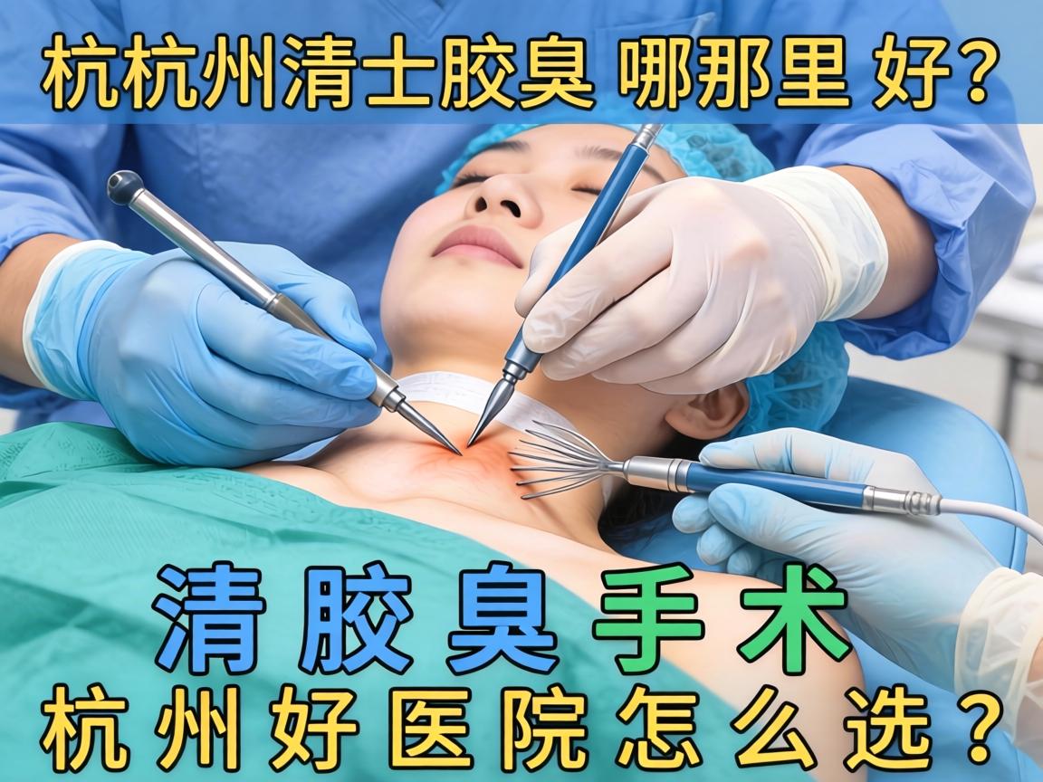 杭州清腋臭手术哪里好？清腋臭手术杭州好医院怎么选？