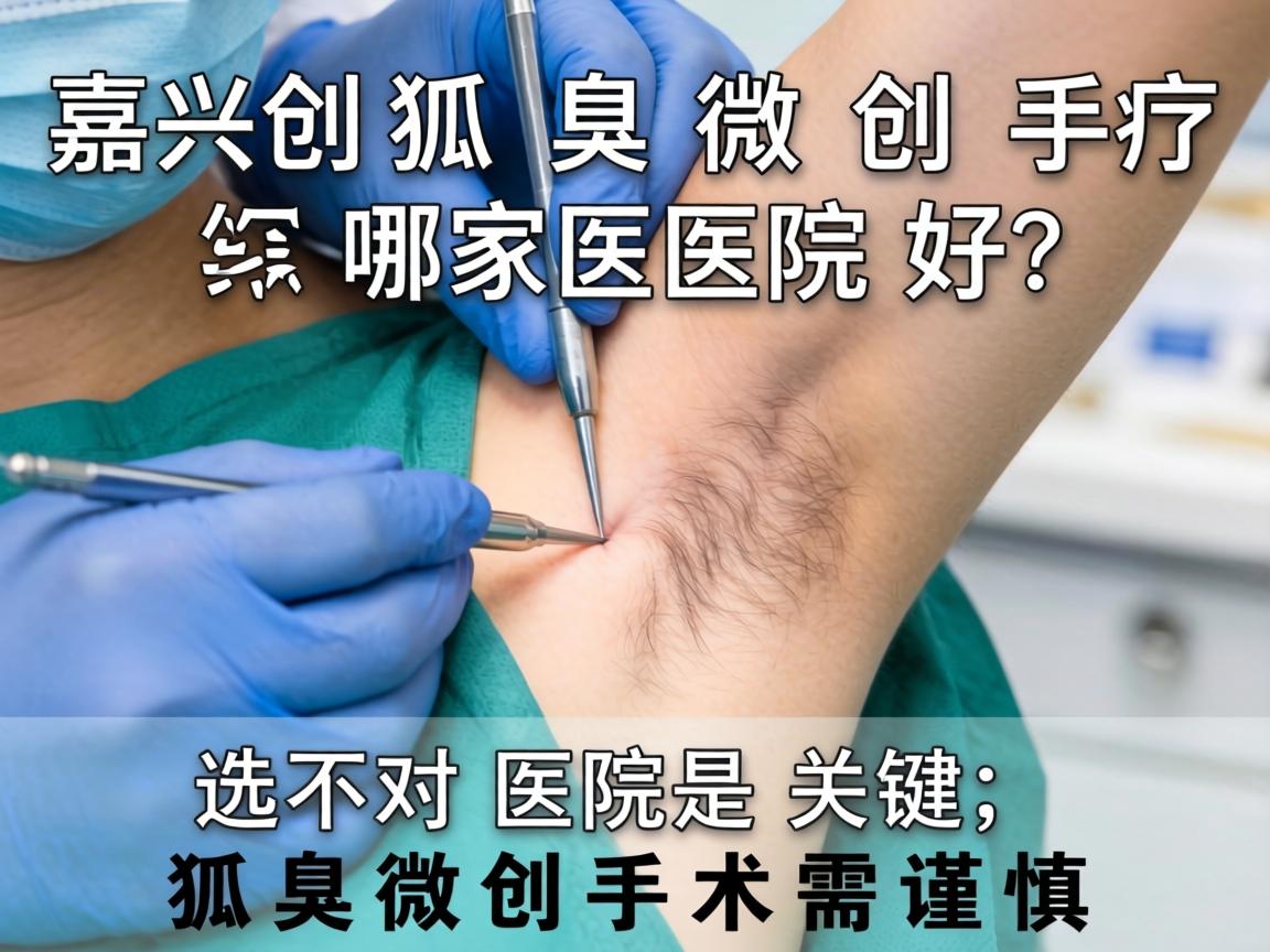 嘉兴狐臭微创手术哪家医院好？选对医院是关键，狐臭微创手术需谨慎