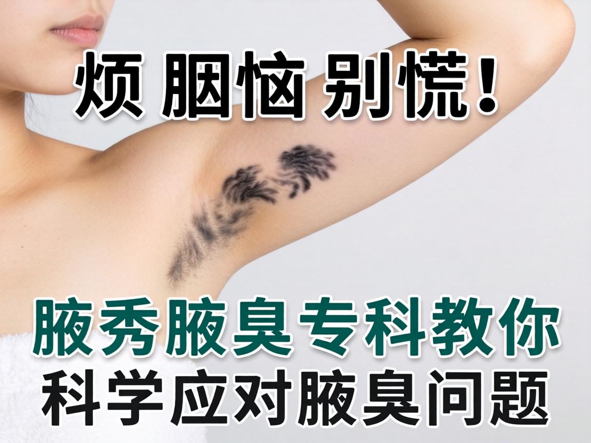 腋臭烦恼别慌！腋秀腋臭专科教你科学应对腋臭问题