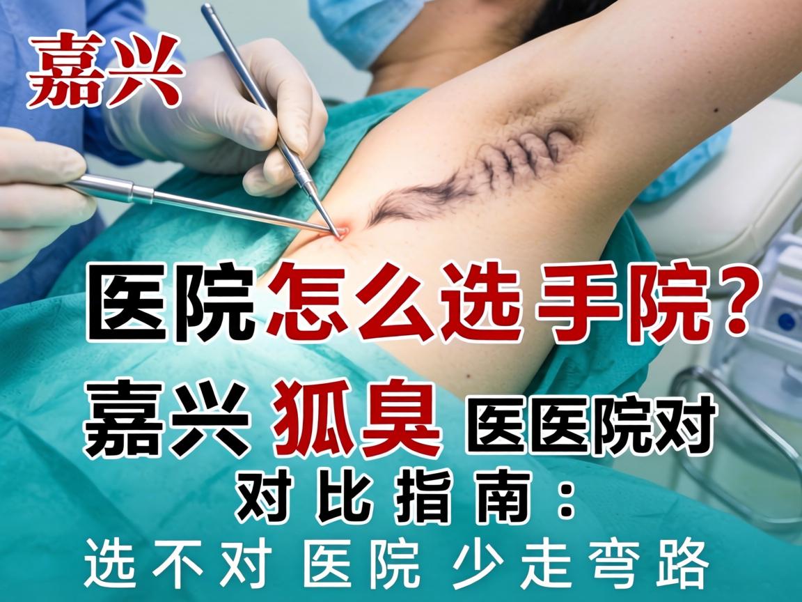 嘉兴狐臭手术医院怎么选？嘉兴狐臭医院对比指南，选对医院少走弯路