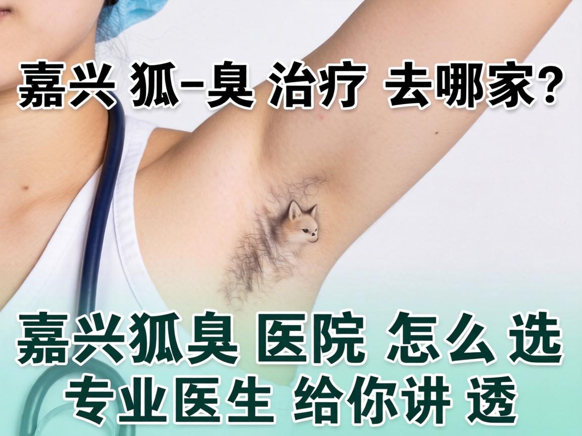 嘉兴狐臭治疗去哪家？嘉兴狐臭医院怎么选？专业医生给你讲透