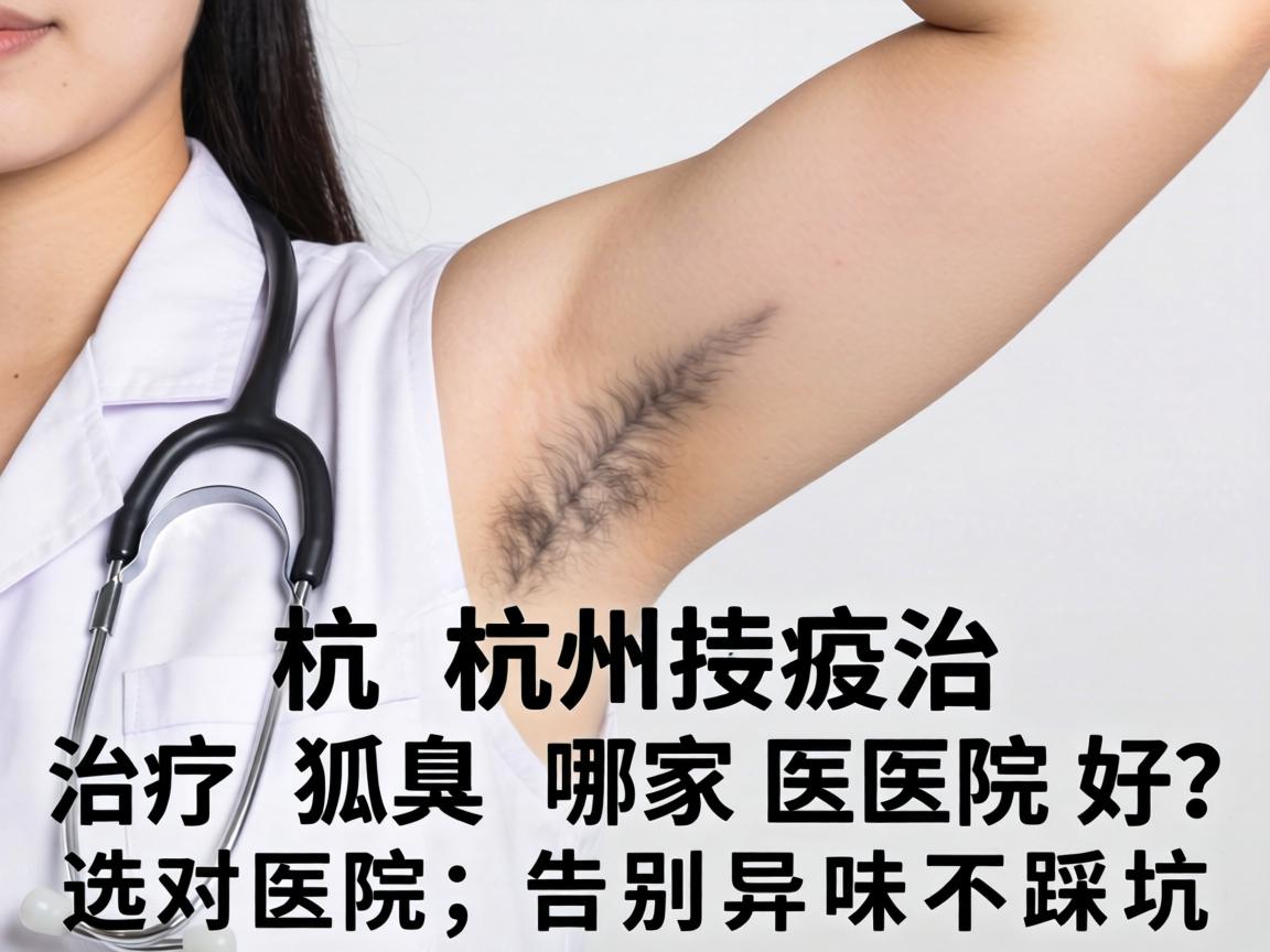 杭州治疗狐臭哪家医院好？选对医院，告别异味不踩坑