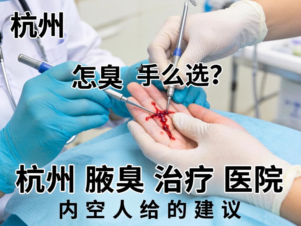 杭州腋臭手术医院怎么选？杭州腋臭治疗医院内部人给的建议