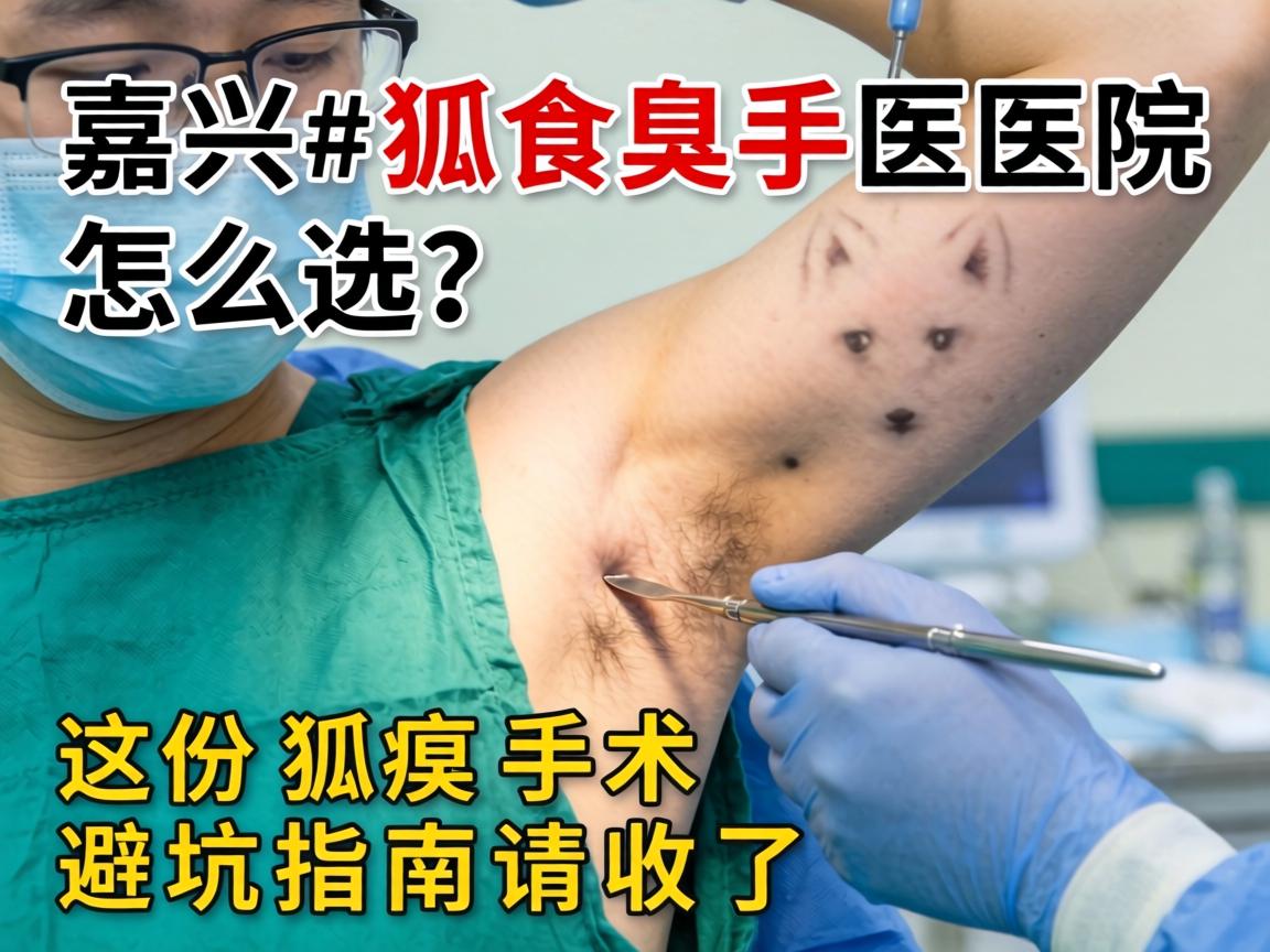 嘉兴狐臭手术医院怎么选？这份狐臭手术避坑指南请收好