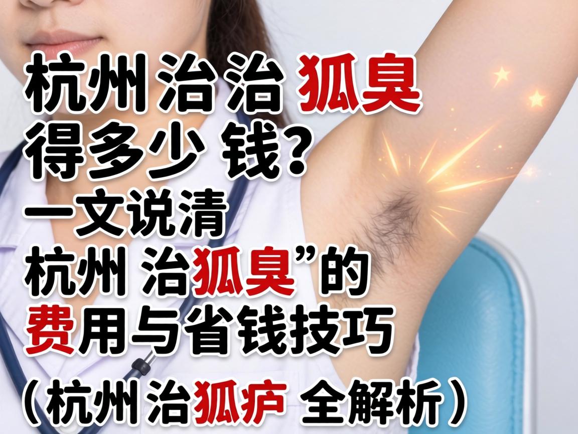 杭州治狐臭得多少钱？一文说清杭州治狐臭的费用与省钱技巧（杭州治狐臭全解析）
