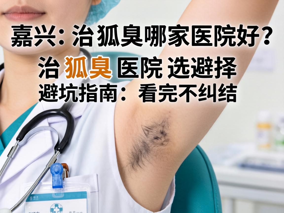 嘉兴治狐臭哪家医院好？治狐臭医院选择避坑指南，看完不纠结