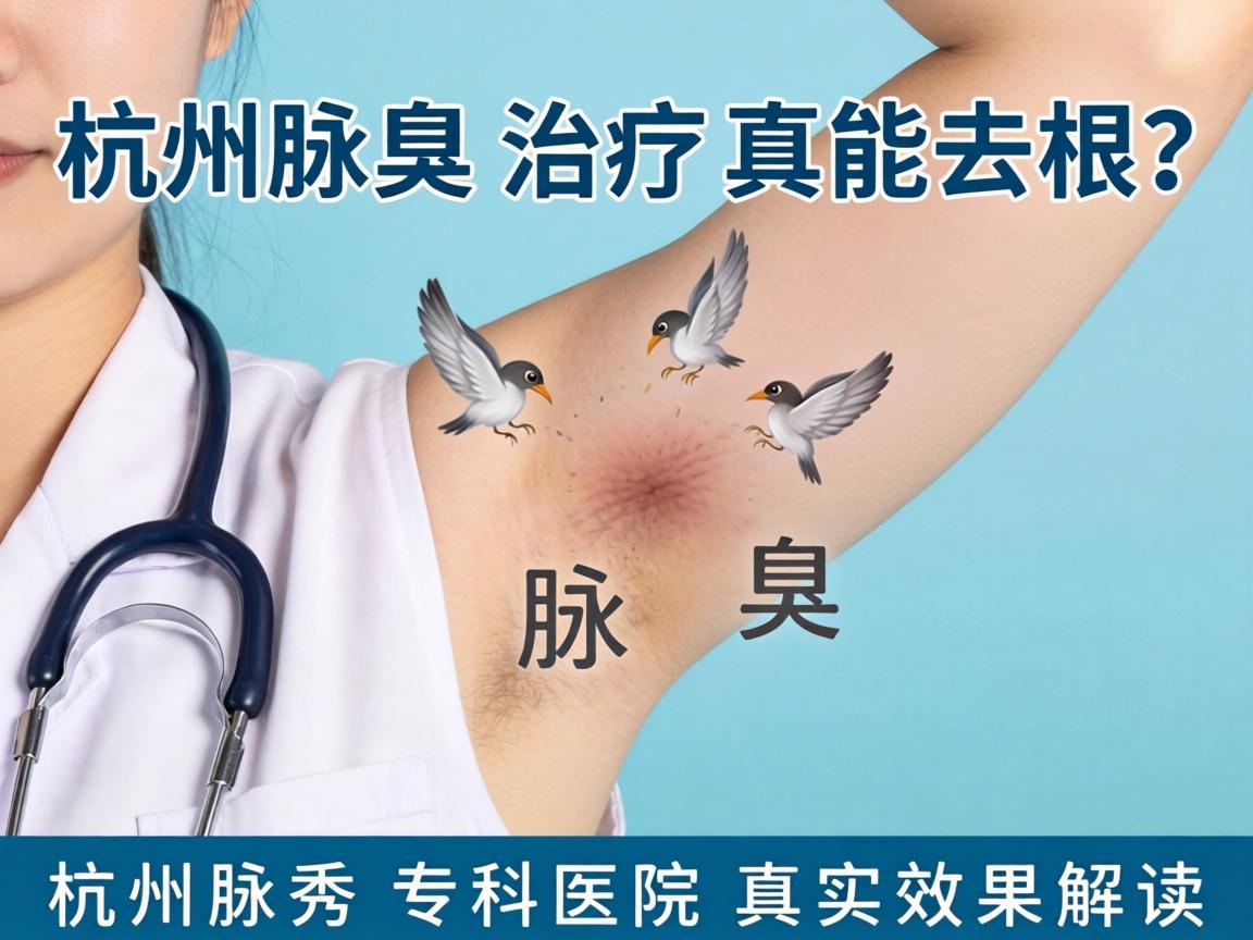 杭州腋臭治疗真能去根？杭州腋秀专科医院真实效果解读