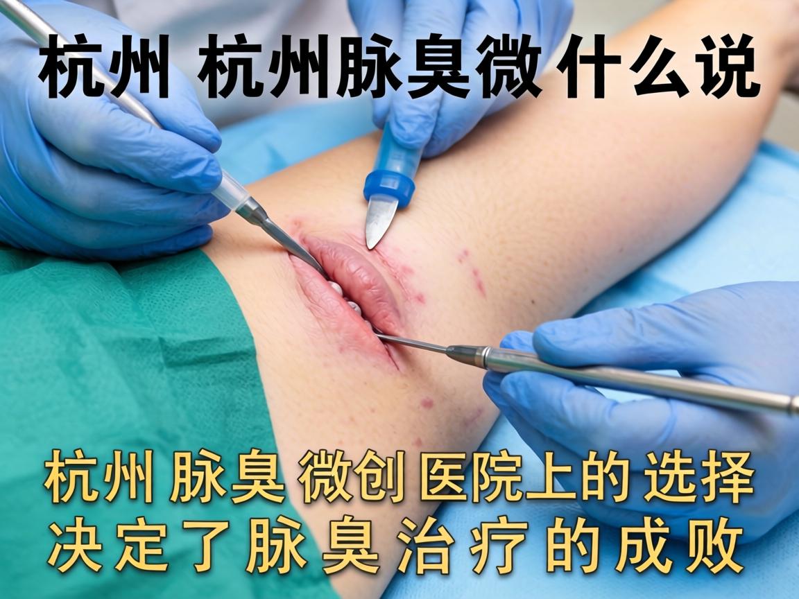 杭州腋臭微创手术，为什么说杭州腋臭微创医院的选择，决定了腋臭治疗的成败？