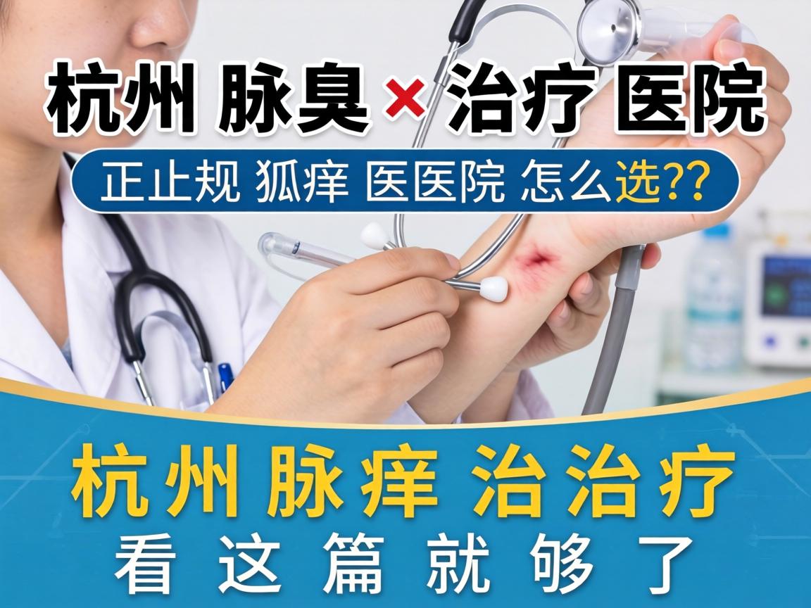杭州腋臭治疗医院，正规狐臭医院怎么选？杭州腋臭治疗看这篇就够了