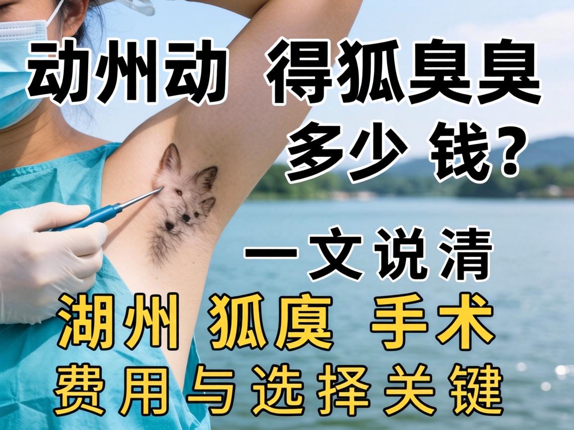湖州动狐臭手术多少钱？一文说清湖州狐臭手术费用与选择关键