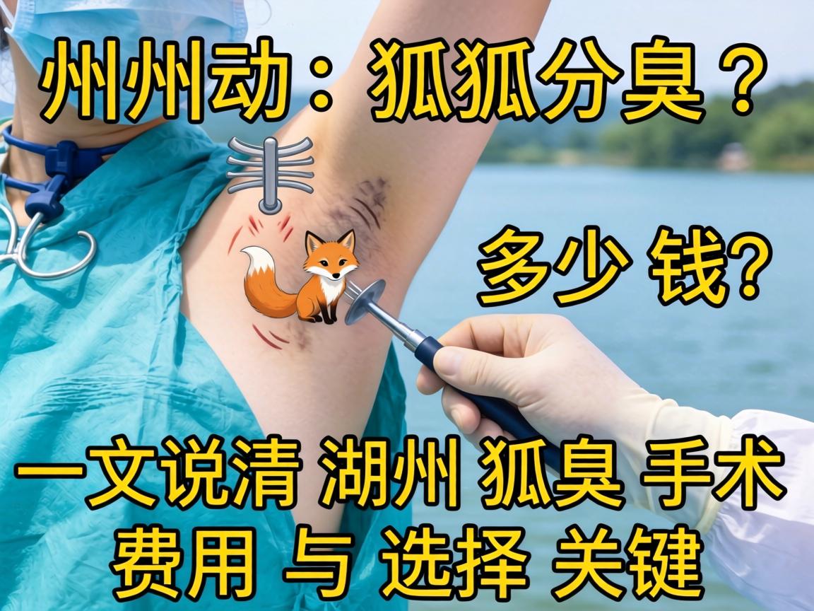 湖州动狐臭手术多少钱？一文说清湖州狐臭手术费用与选择关键