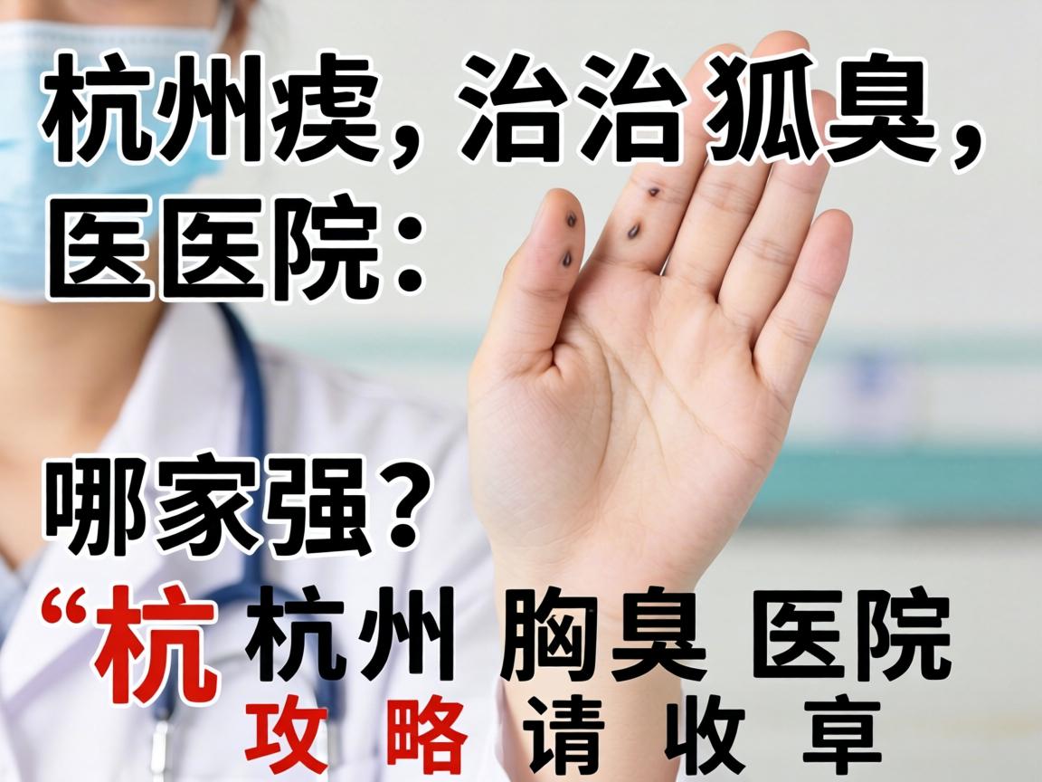 杭州治狐臭医院哪家强?这份杭州腋臭医院攻略请收好 杭州治狐臭医院哪家强?这份杭州腋臭医院攻略请收好