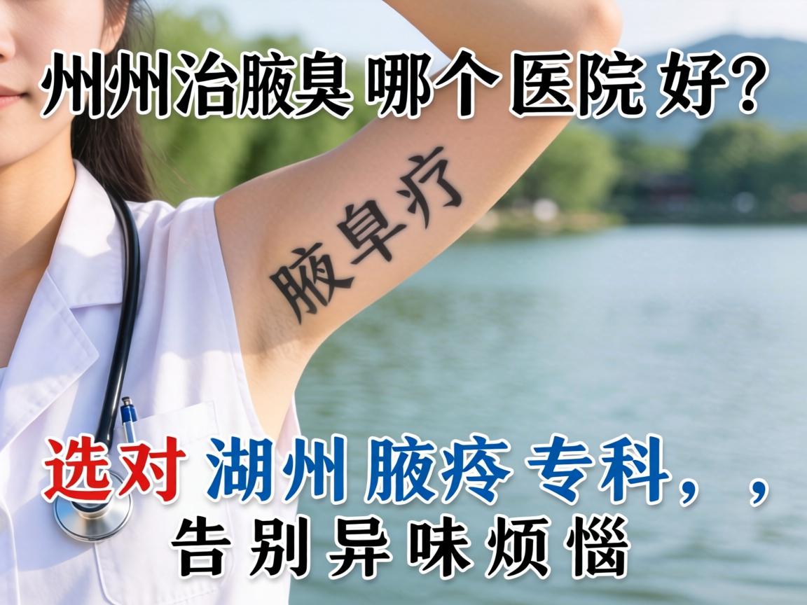 湖州治腋臭哪个医院好？选对湖州腋臭专科，告别异味烦恼