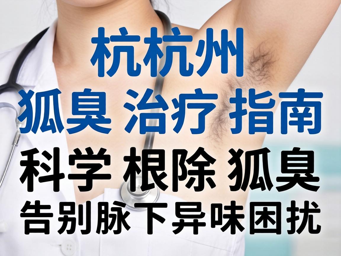 杭州狐臭治疗指南，科学根除狐臭，告别腋下异味困扰