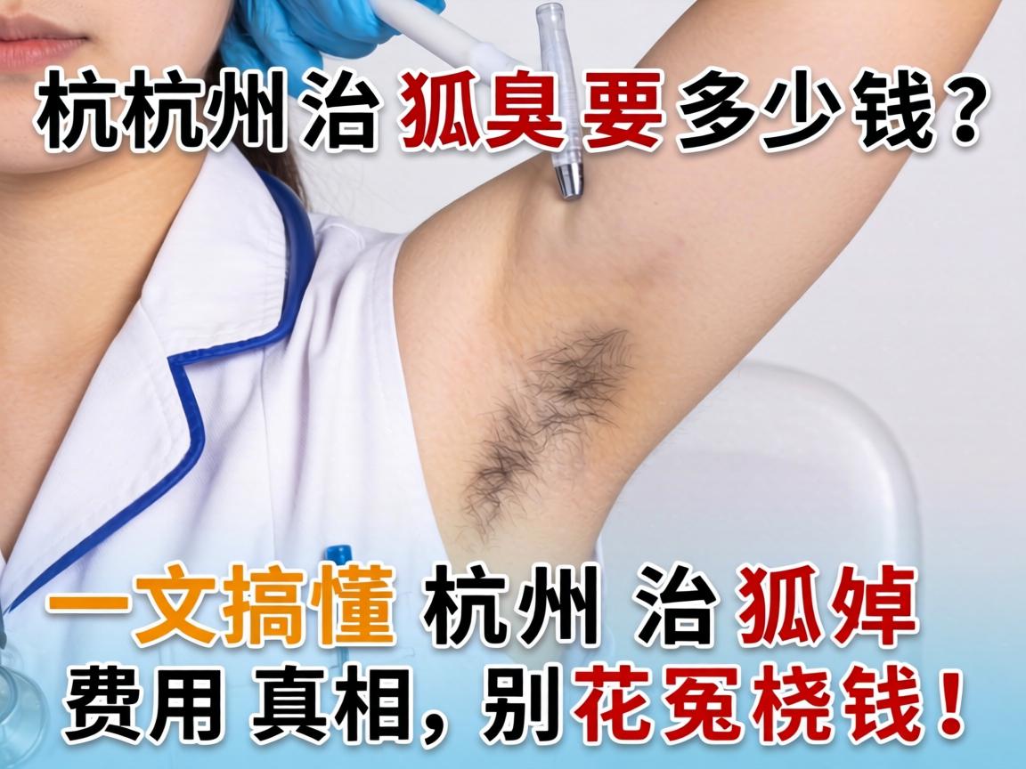 杭州治狐臭要多少钱?一文搞懂杭州治狐臭费用真相,别花冤枉钱! 杭州治狐臭要多少钱?一文搞懂杭州治狐臭费用真相,别花冤枉钱!