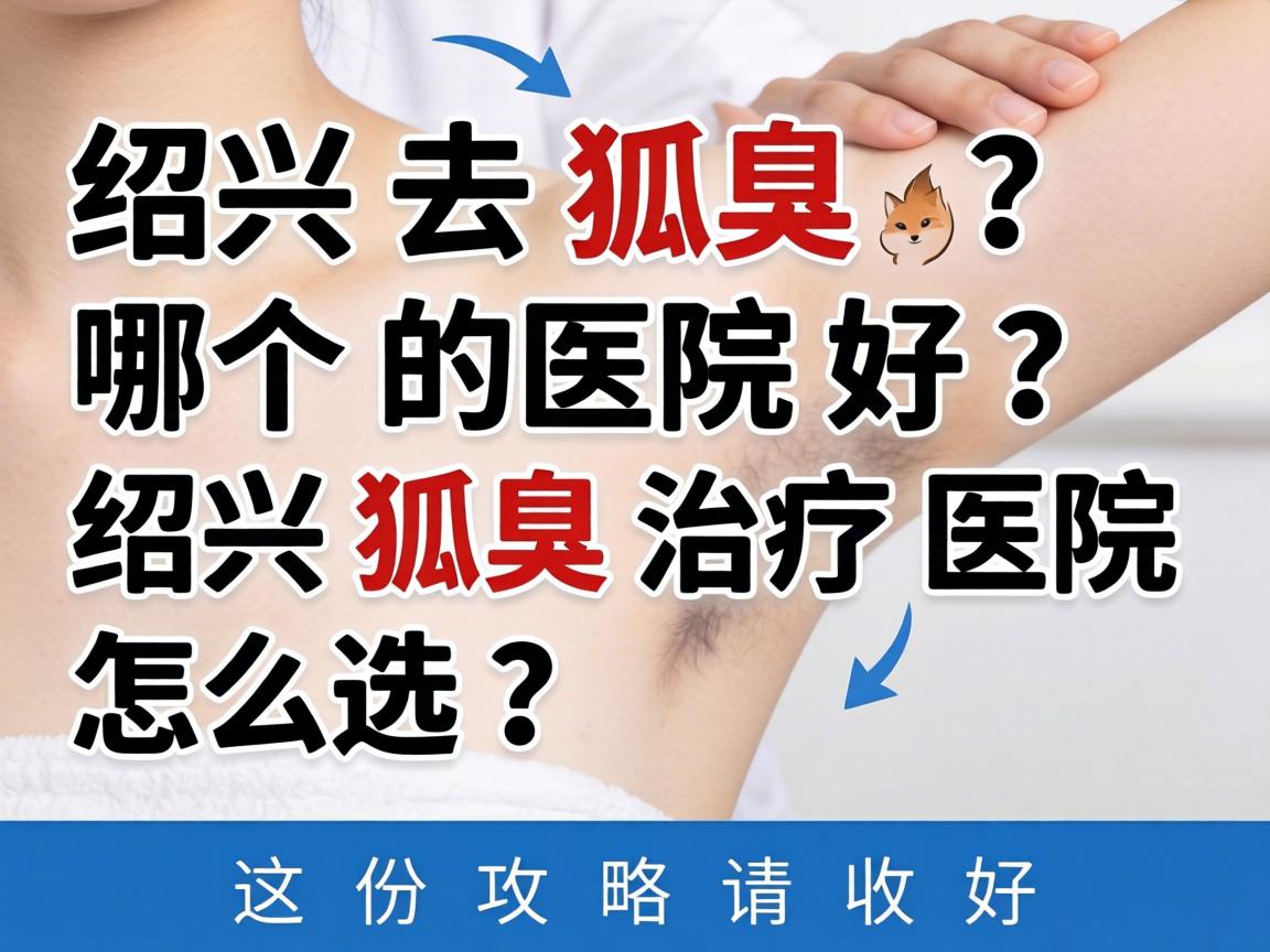 绍兴去狐臭哪个医院好？绍兴狐臭治疗医院怎么选？这份攻略请收好