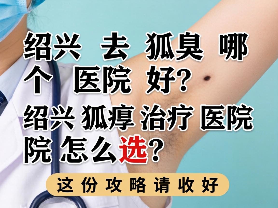 绍兴去狐臭哪个医院好？绍兴狐臭治疗医院怎么选？这份攻略请收好