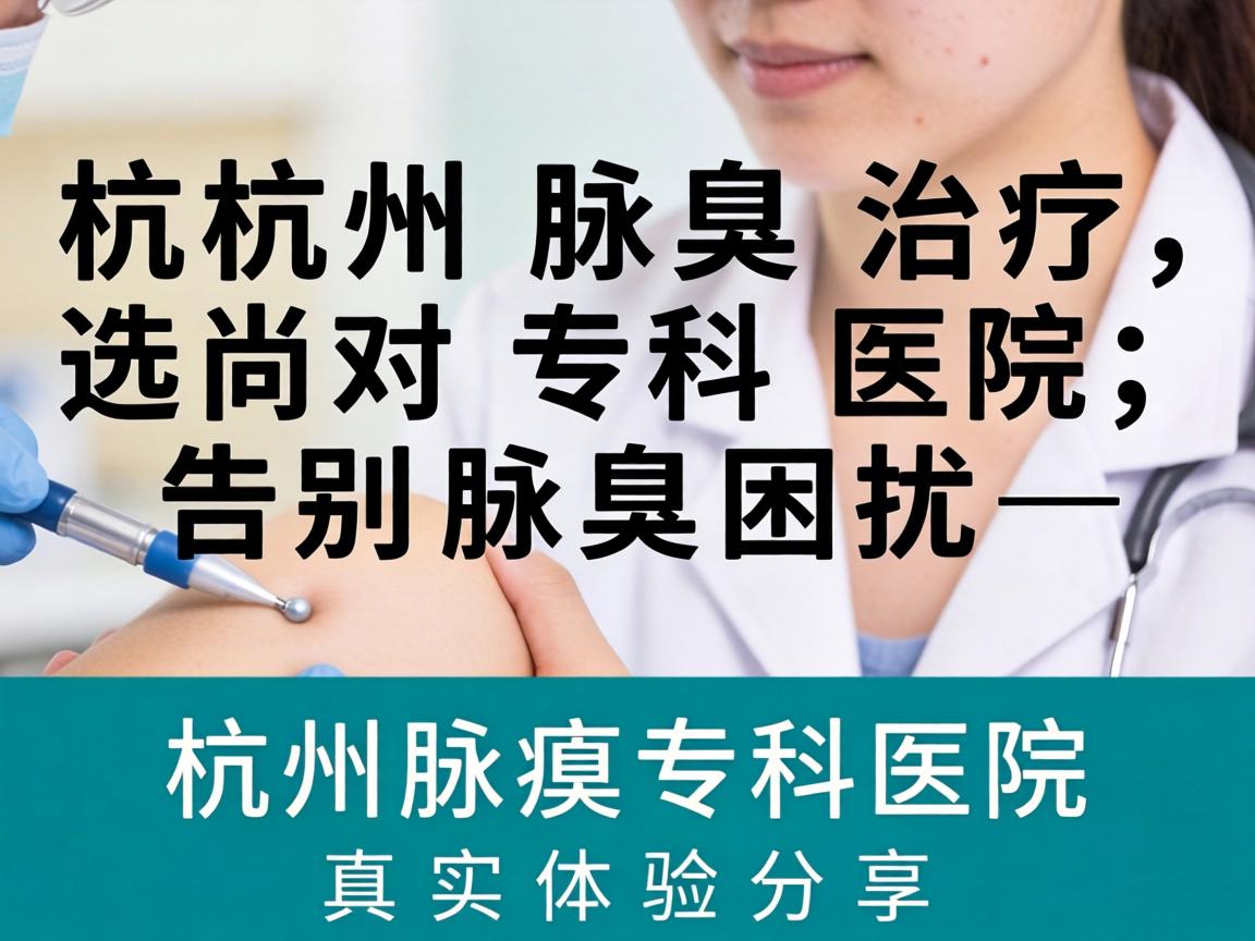 杭州腋臭治疗，选对专科医院，告别腋臭困扰—杭州腋臭专科医院真实体验分享