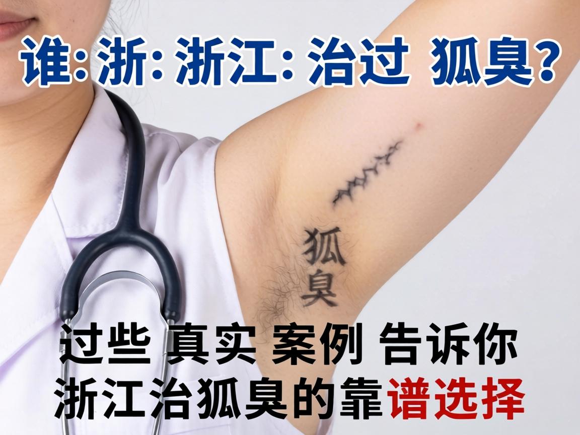 谁在浙江治过狐臭？这些真实案例告诉你浙江治狐臭的靠谱选择