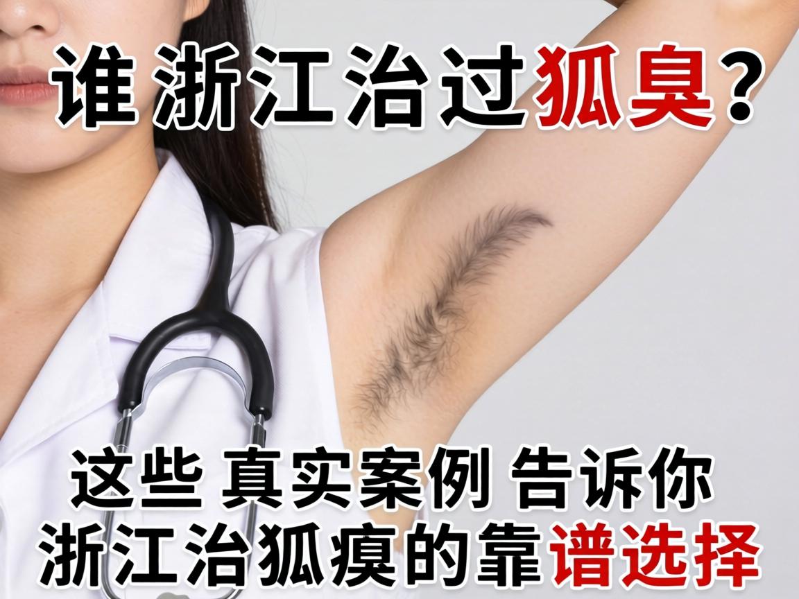 谁在浙江治过狐臭？这些真实案例告诉你浙江治狐臭的靠谱选择