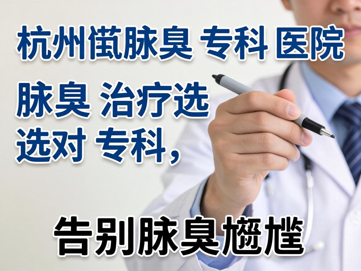 杭州腋臭专科医院，腋臭治疗选对专科，告别腋臭尴尬