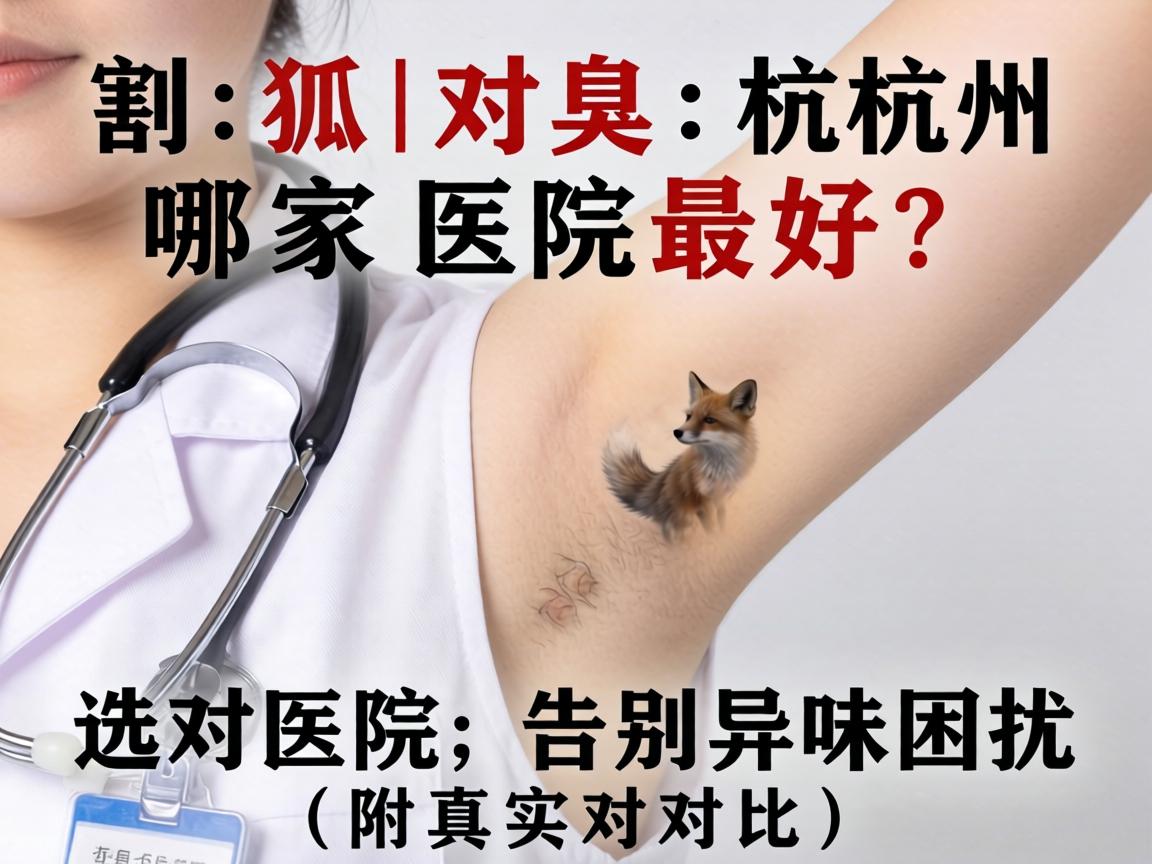 割狐臭杭州哪家医院最好？选对医院，告别异味困扰（附真实对比）