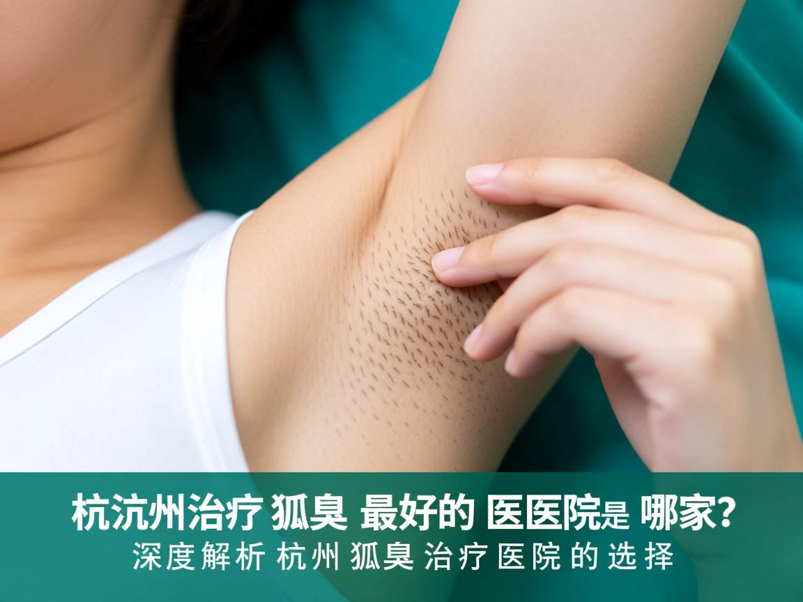 杭州治疗狐臭最好的医院是哪家？深度解析杭州狐臭治疗医院的选择