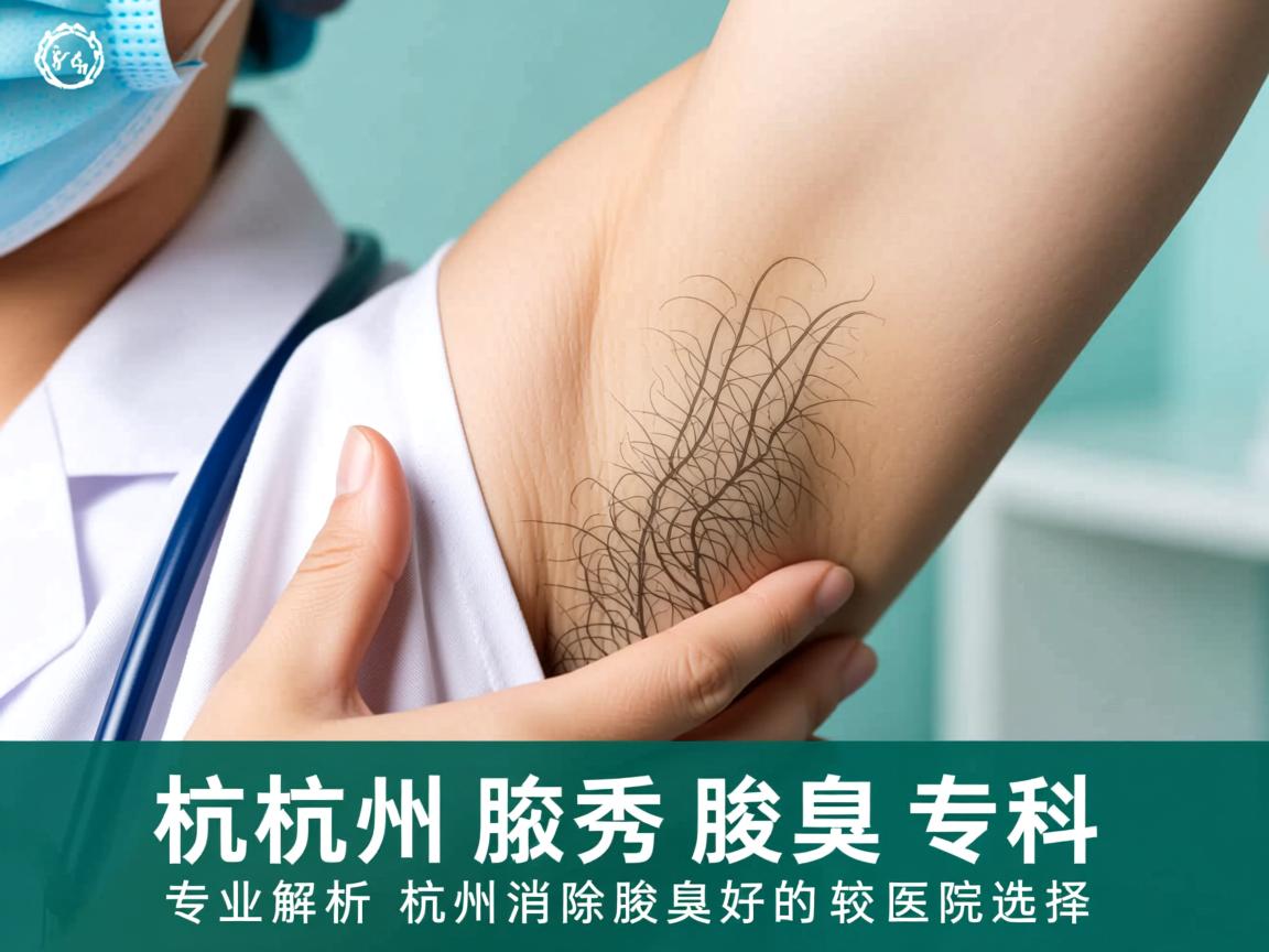 杭州腋秀腋臭专科，专业解析杭州消除腋臭较好的医院选择