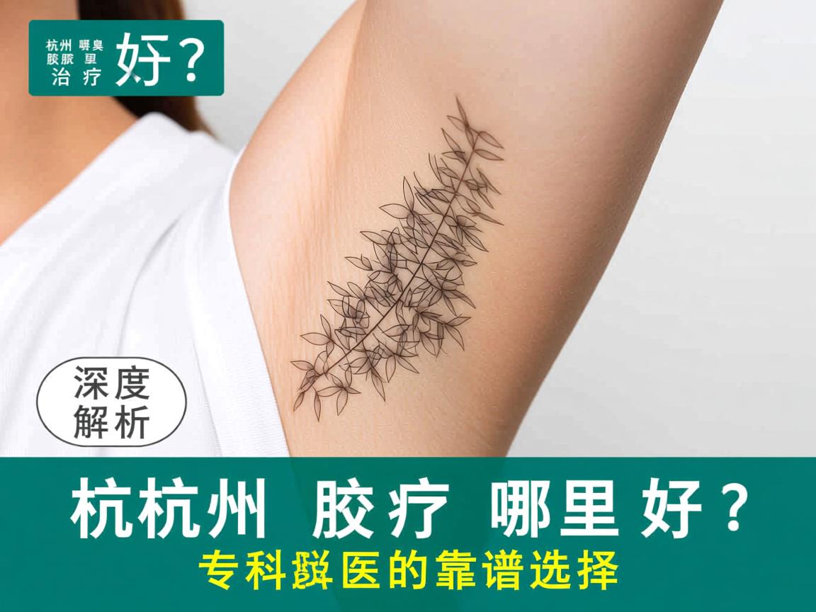 杭州腋臭治疗哪里好？深度解析杭州腋臭专科的靠谱选择