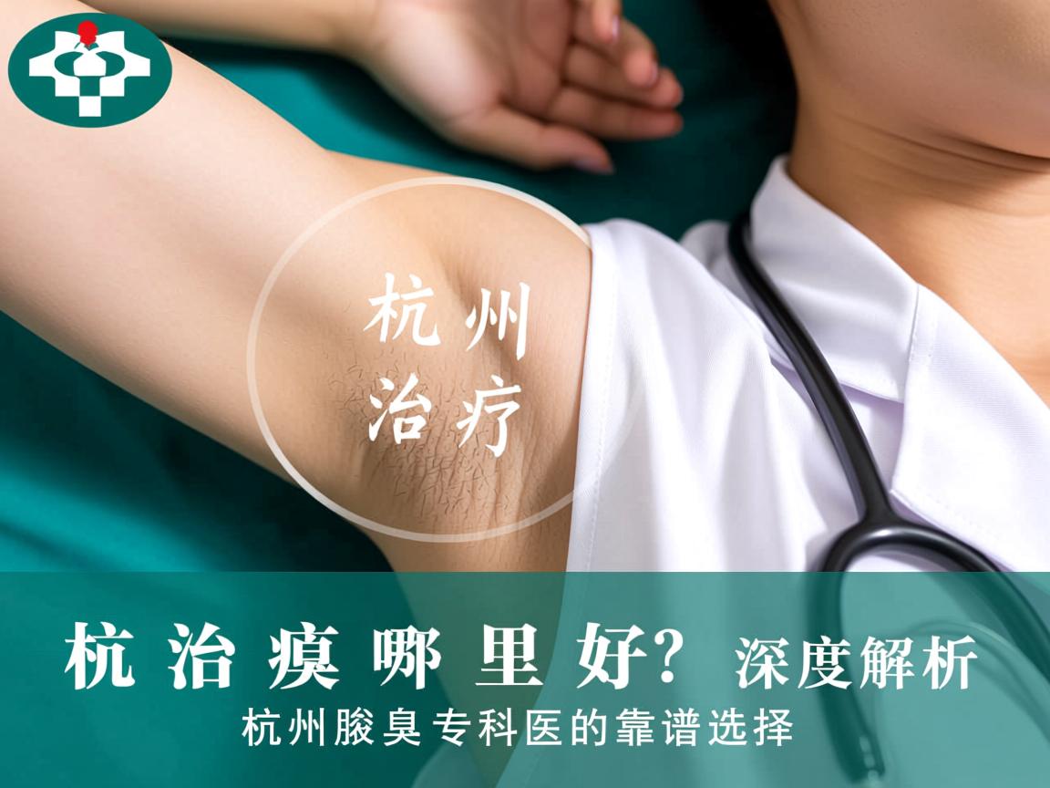 杭州腋臭治疗哪里好？深度解析杭州腋臭专科的靠谱选择