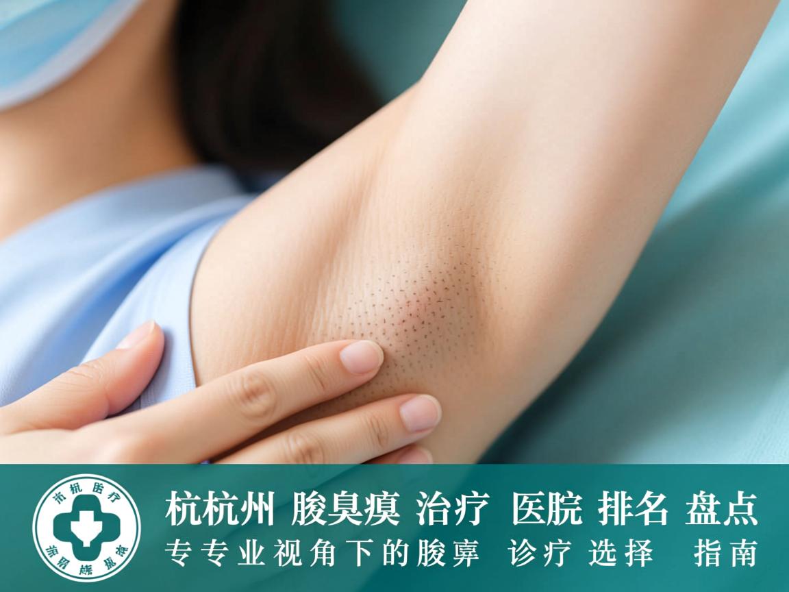 杭州腋臭治疗医院排名盘点，专业视角下的腋臭诊疗选择指南