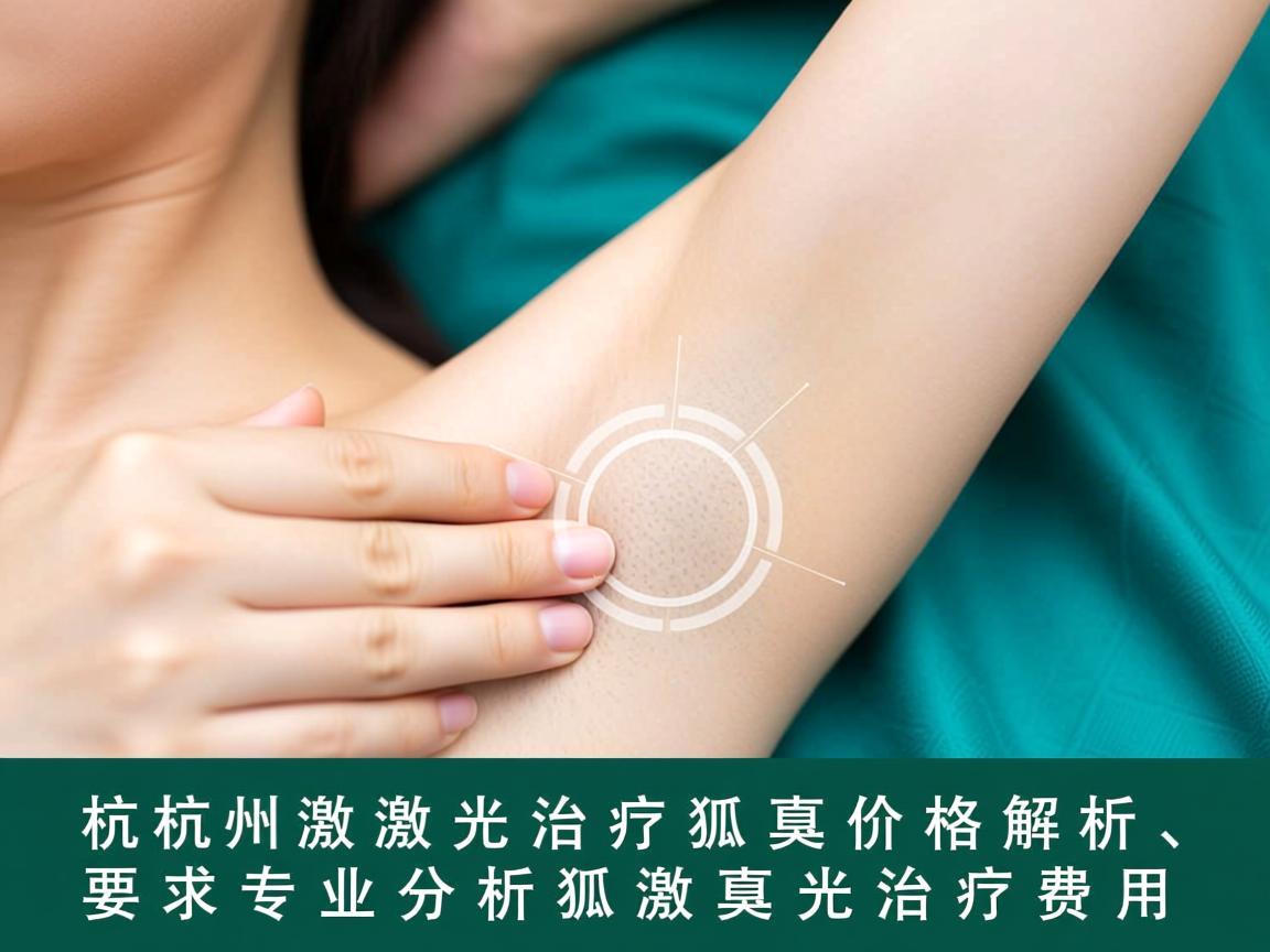 杭州激光治疗狐臭价格解析，专业分析狐臭激光治疗费用