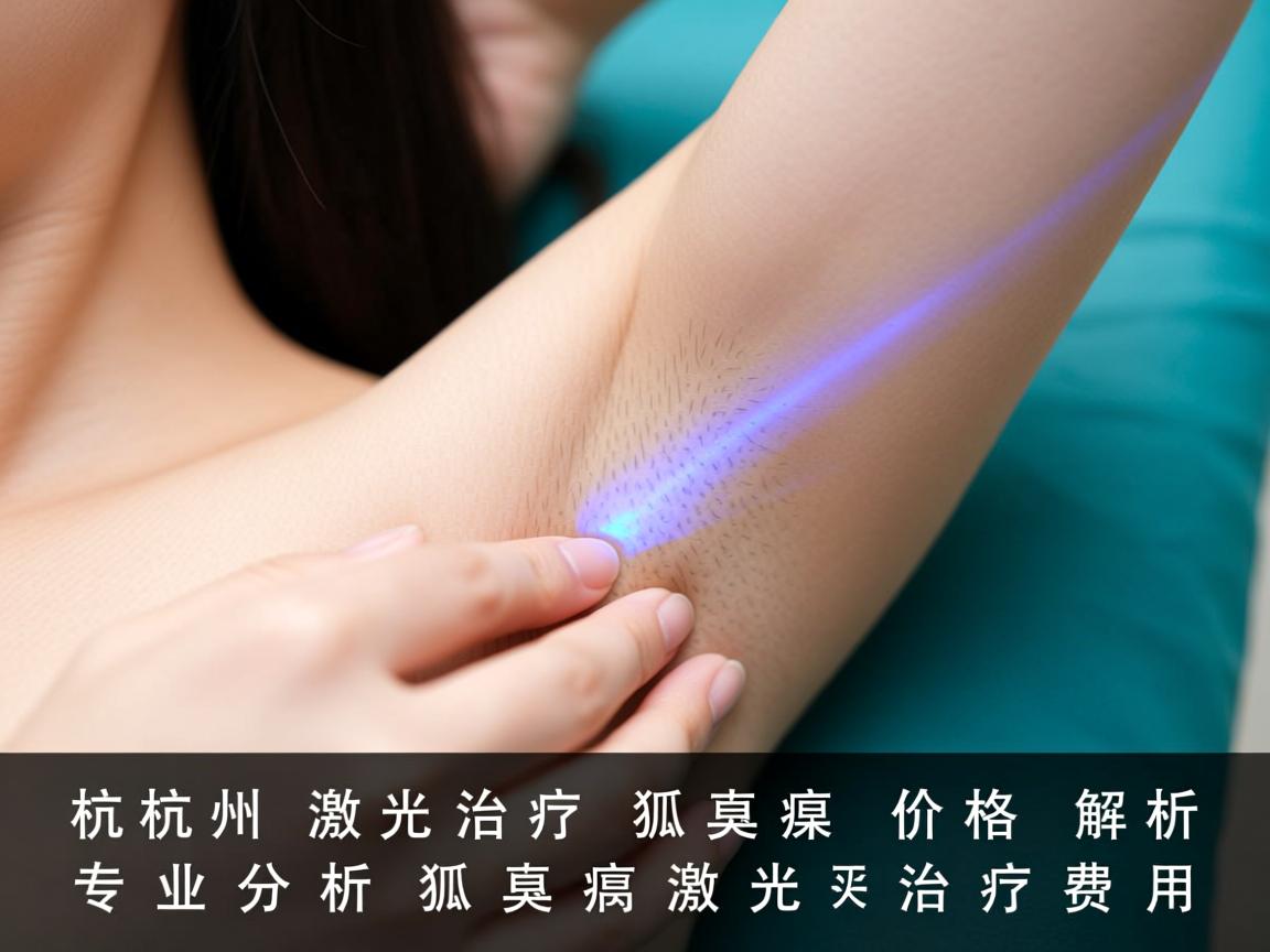 杭州激光治疗狐臭价格解析，专业分析狐臭激光治疗费用