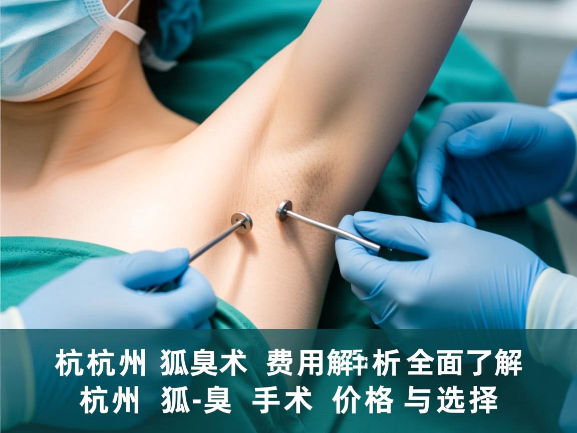 杭州狐臭手术费用解析，全面了解杭州狐臭手术价格与选择
