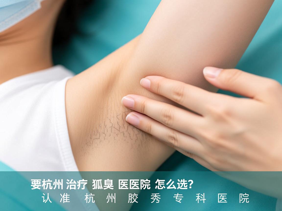 杭州治疗狐臭医院怎么选？认准杭州腋秀专科医院