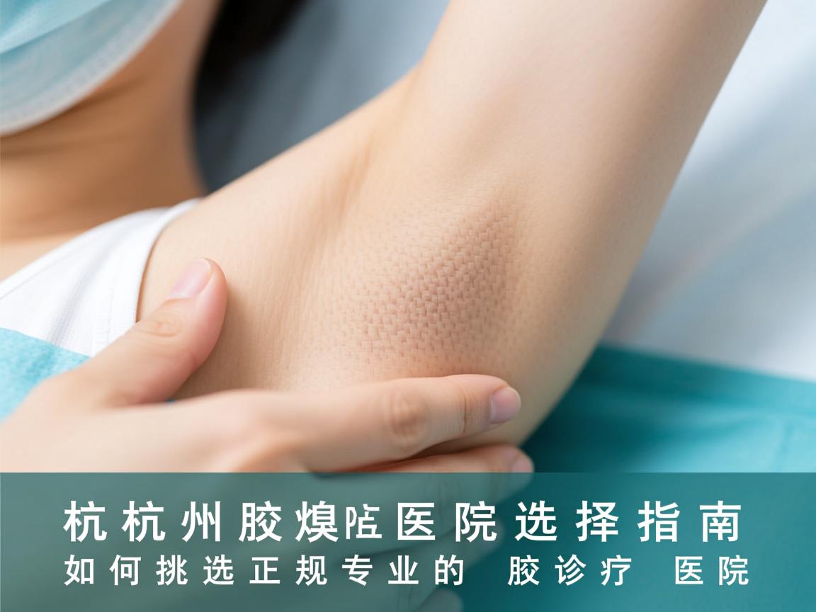 杭州腋臭医院选择指南，如何挑选正规专业的腋臭诊疗医院