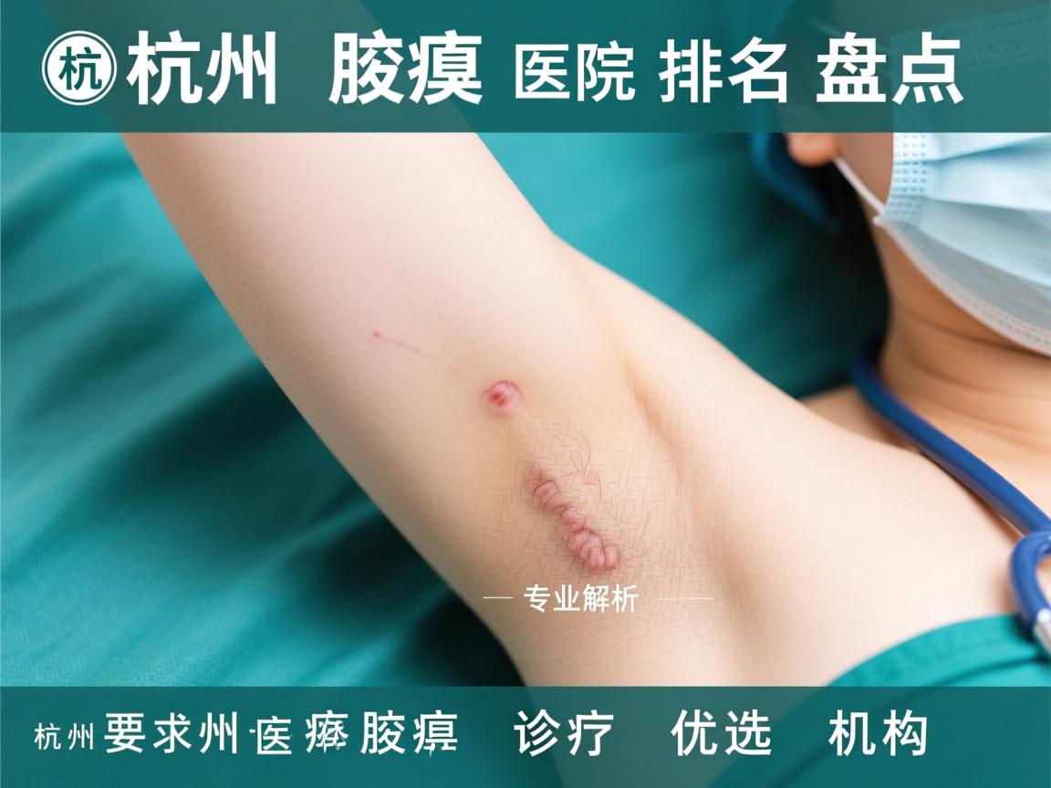 杭州腋臭医院排名盘点，专业解析杭州腋臭诊疗优选机构