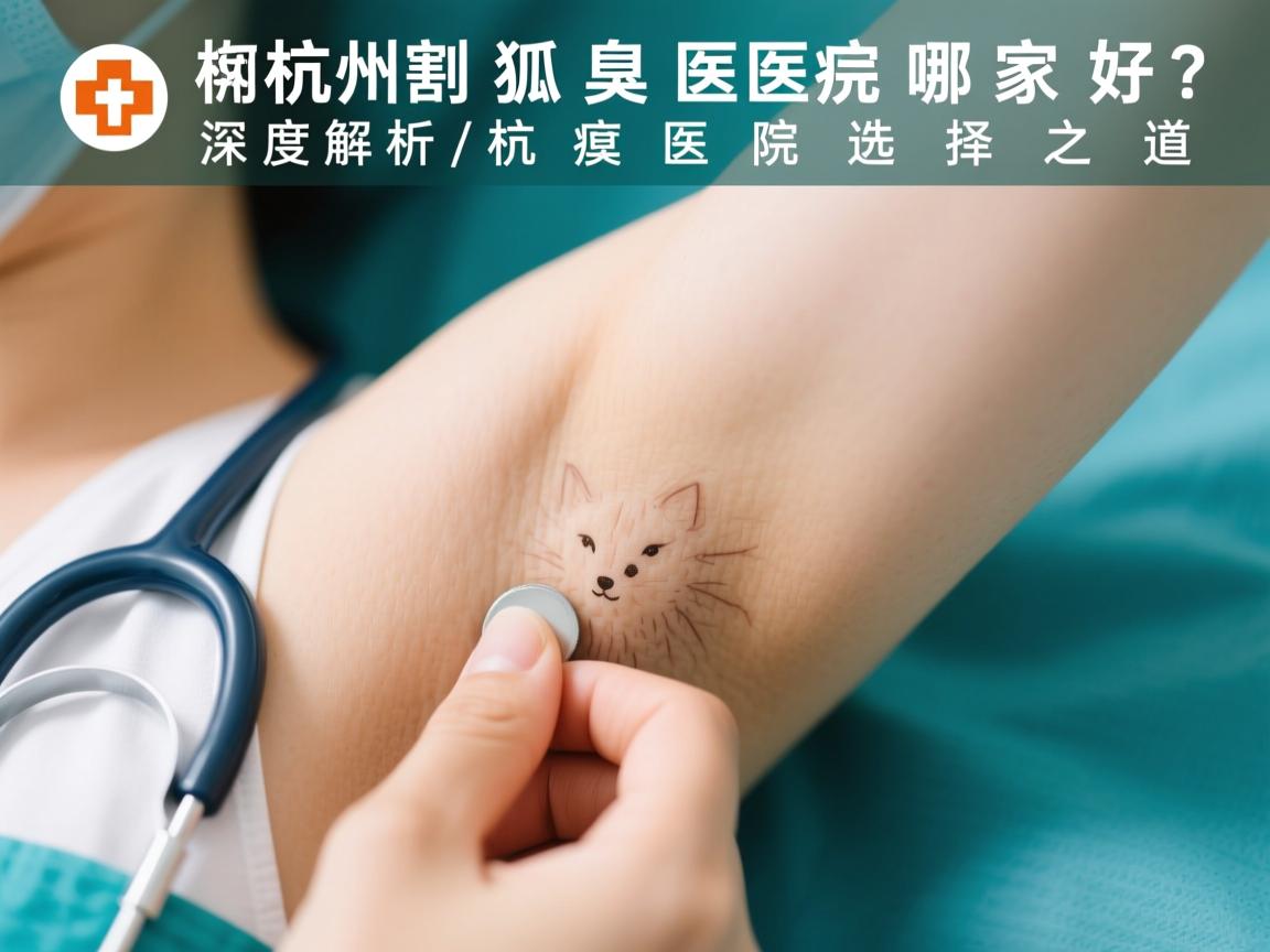 杭州割狐臭医院哪家好？深度解析杭州狐臭医院的选择之道