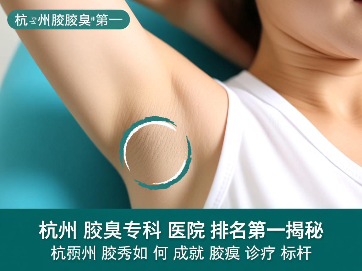 杭州腋臭专科医院排名第一揭秘，杭州腋秀如何成就腋臭诊疗标杆
