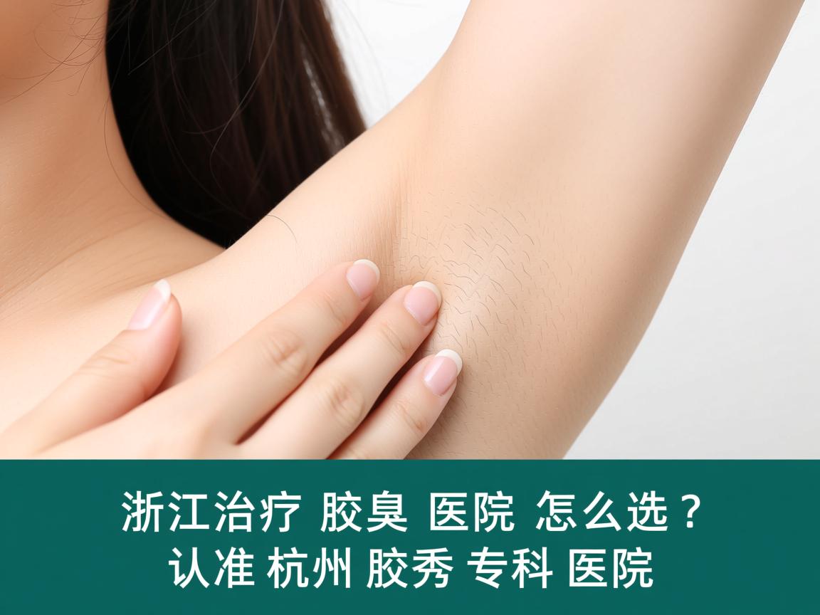 浙江治疗腋臭医院怎么选？认准杭州腋秀专科医院