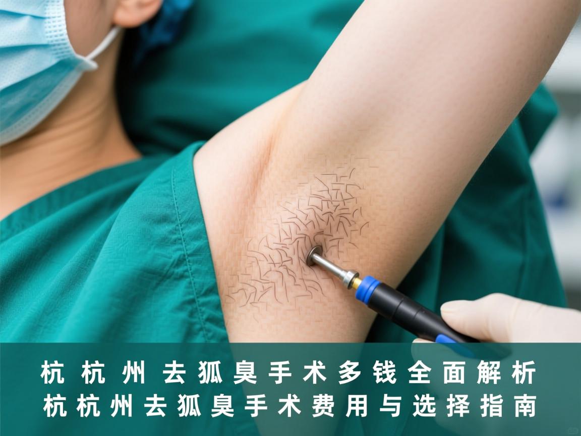 杭州去狐臭手术多钱全面解析，杭州去狐臭手术费用与选择指南