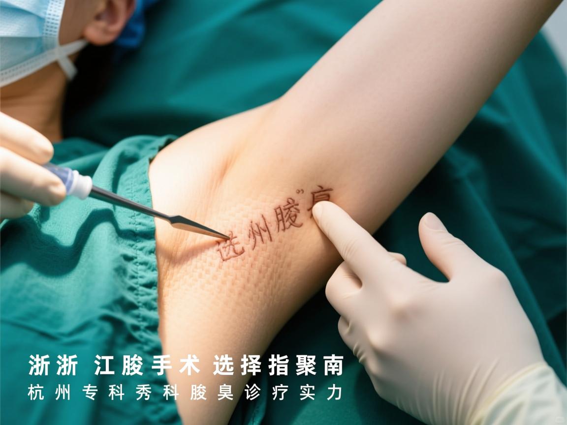 浙江腋臭手术选择指南，聚焦杭州腋秀专科的腋臭诊疗实力