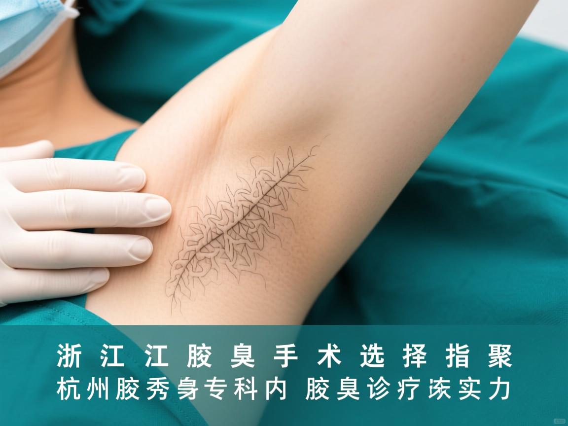 浙江腋臭手术选择指南，聚焦杭州腋秀专科的腋臭诊疗实力