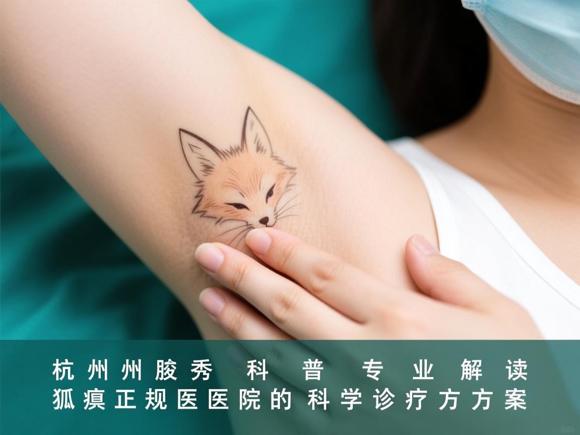 杭州腋秀科普，专业解读杭州狐臭正规医院的科学诊疗方案