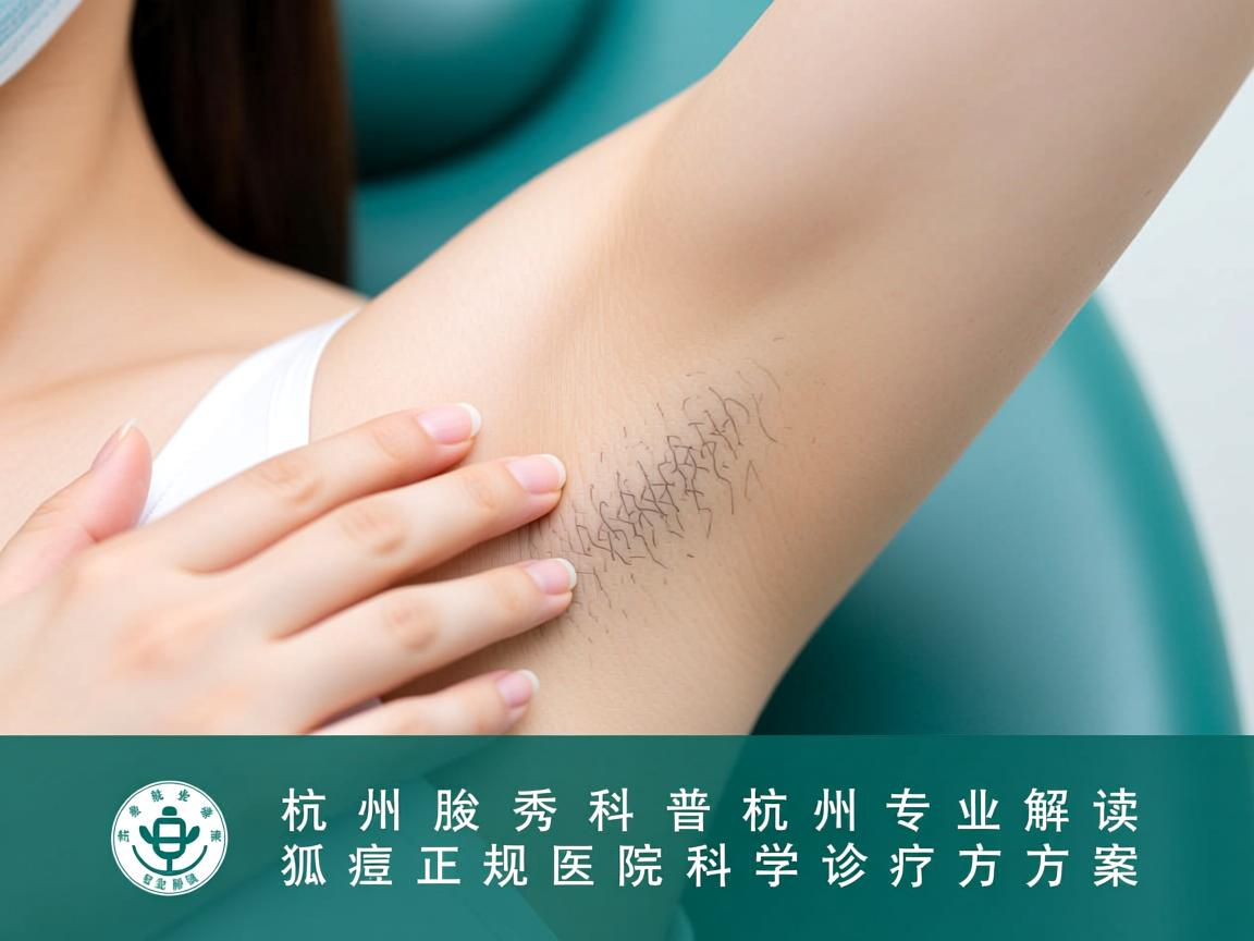 杭州腋秀科普，专业解读杭州狐臭正规医院的科学诊疗方案