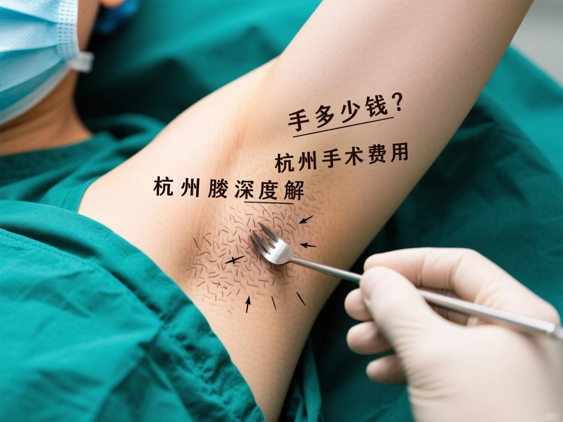 杭州腋臭手术多少钱？深度解析杭州腋臭手术费用