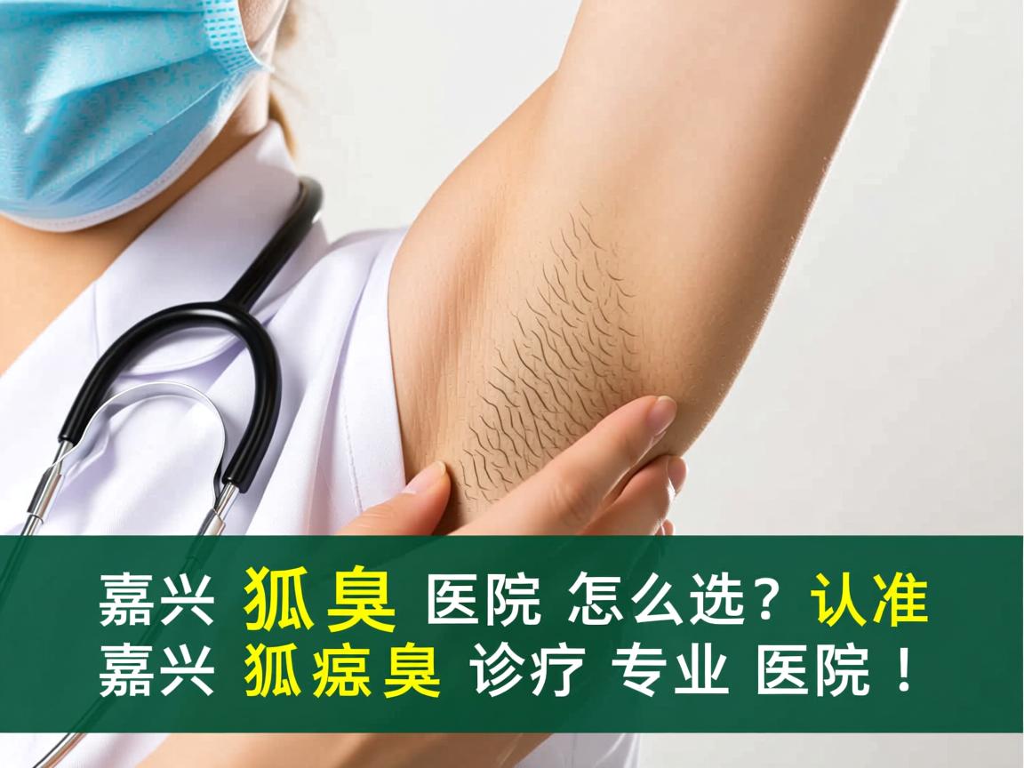 嘉兴狐臭医院怎么选？认准嘉兴狐臭诊疗专业医院！