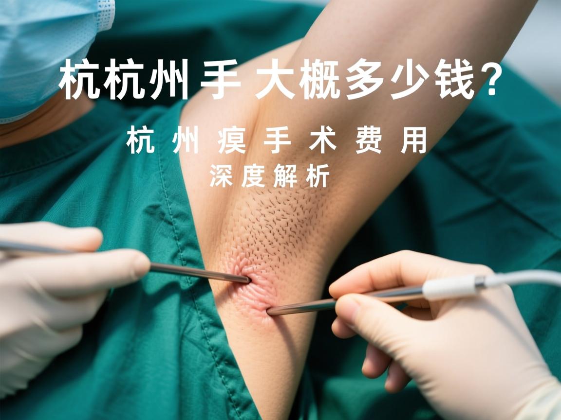 杭州腋臭手术大概多少钱？深度解析杭州腋臭手术费用